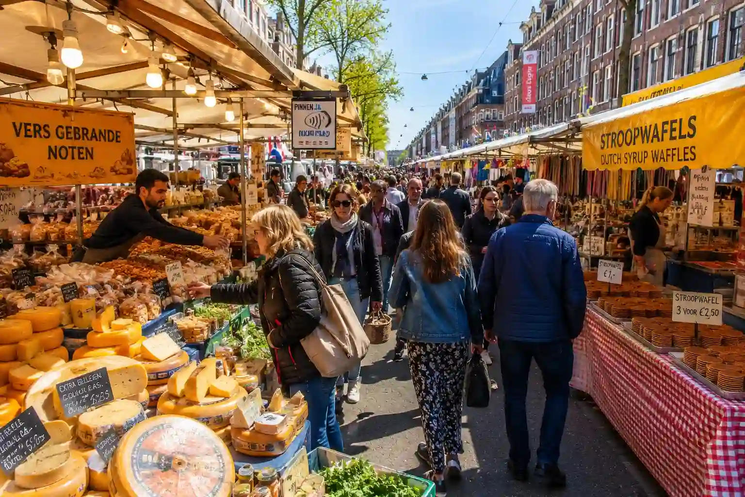 Marché Albert Cuyp Amsterdam