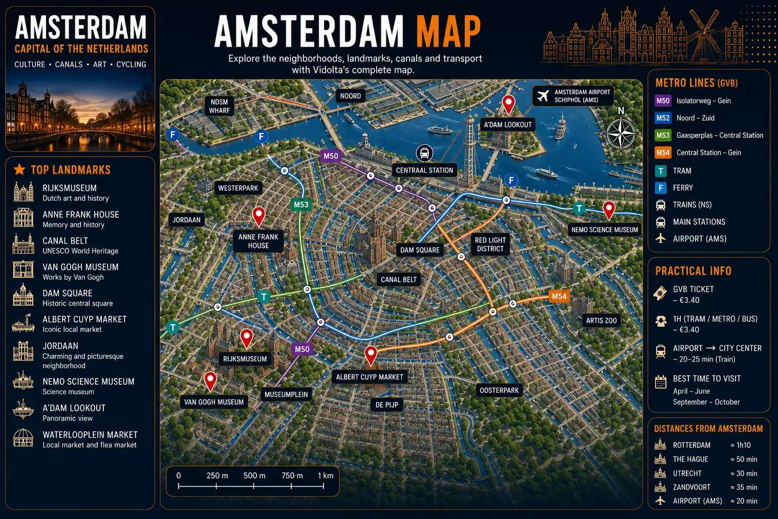 Amsterdam Map