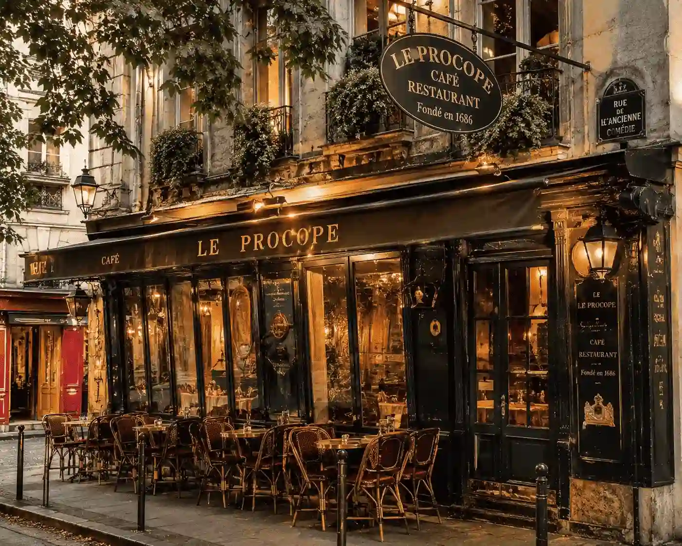 Cafés historiques de Paris