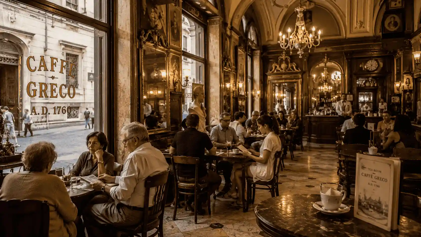 Historic Cafés of Rome
