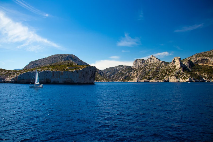 Excursion en bateau dans les Calanques de Marseille