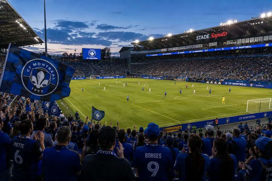 CF Montreal game at Stade Saputo