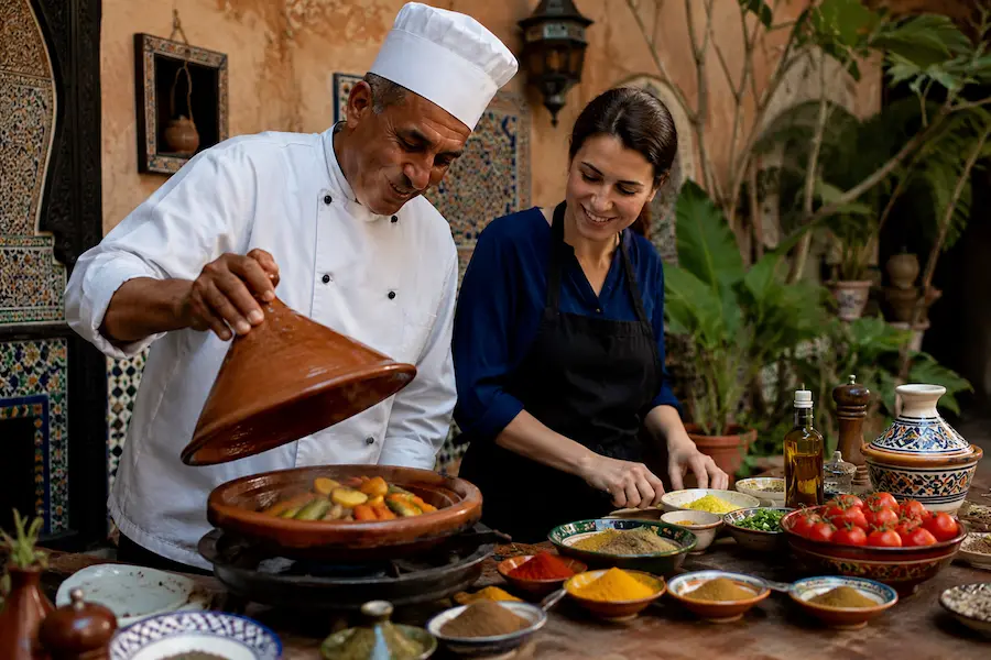 Cours de cuisine marocaine
