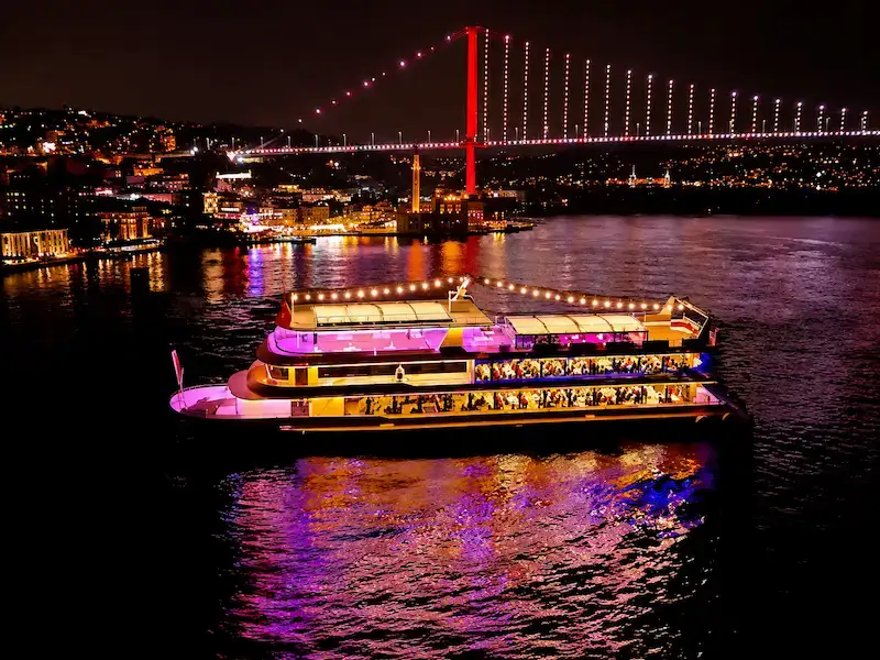 Dîner-croisière sur le Bosphore avec spectacle