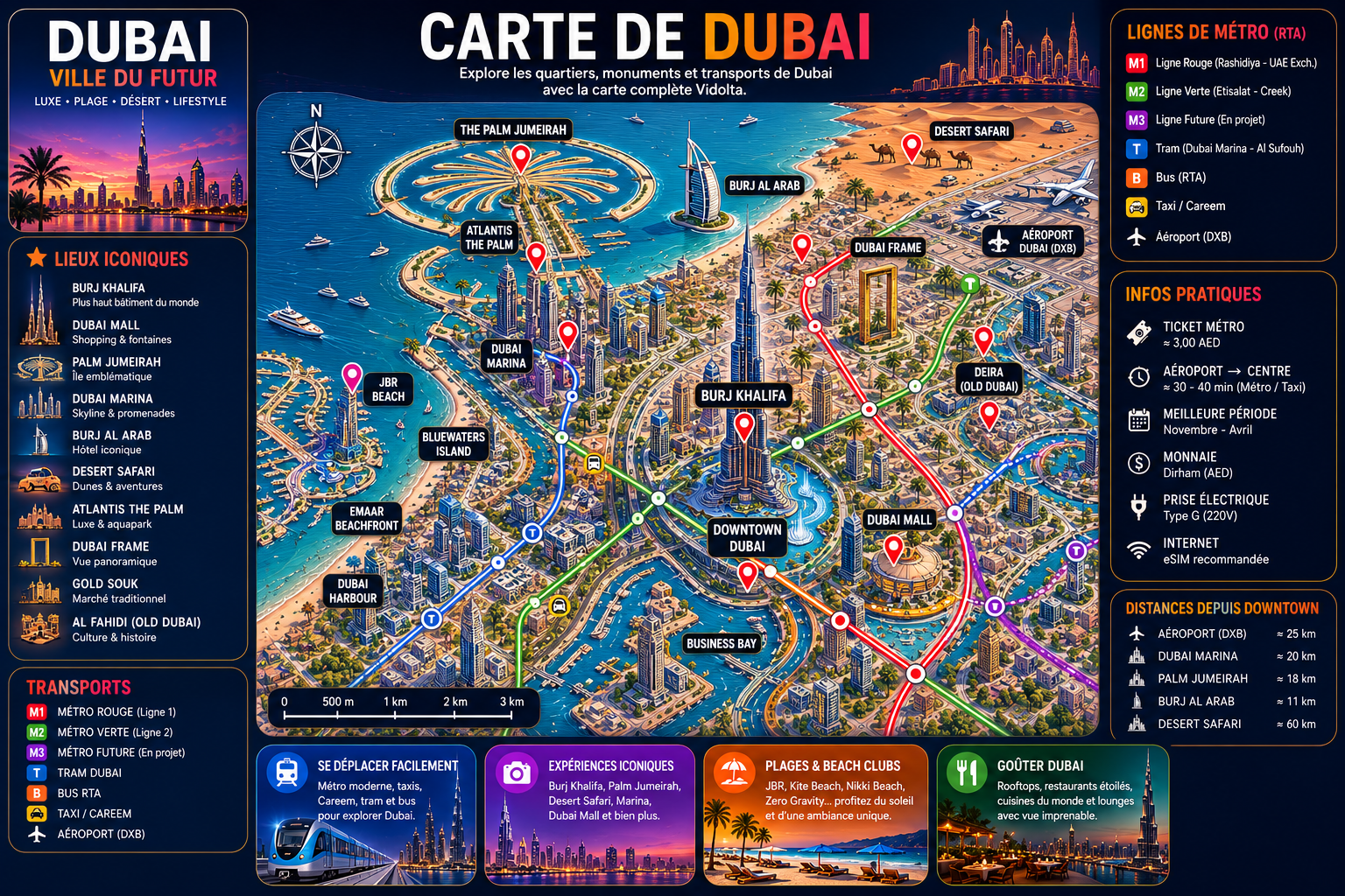 Carte Dubai