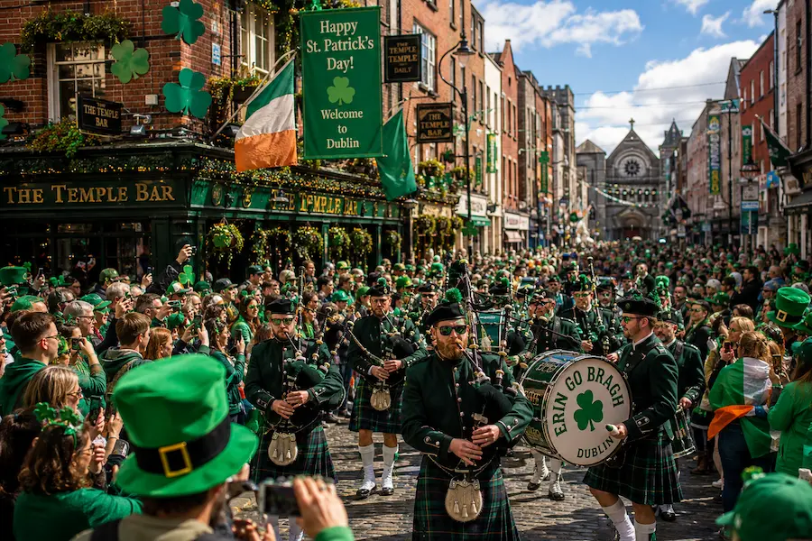 St. Patrick's Day celebrations in Ireland
