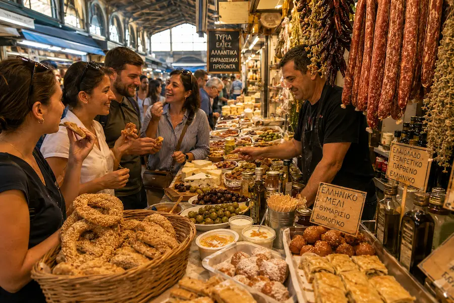 Food tour à Athènes