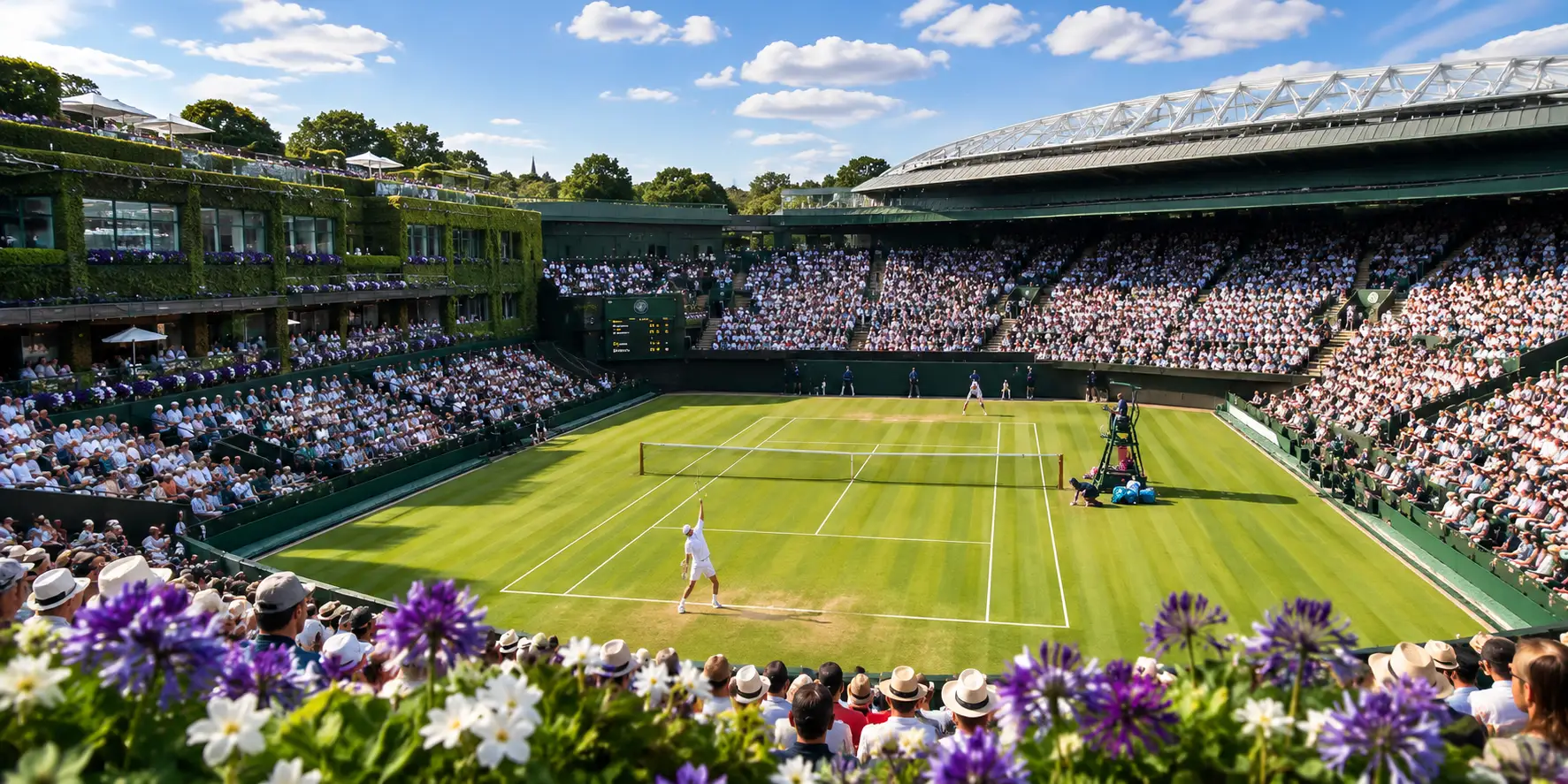Wimbledon tennis tournament in London