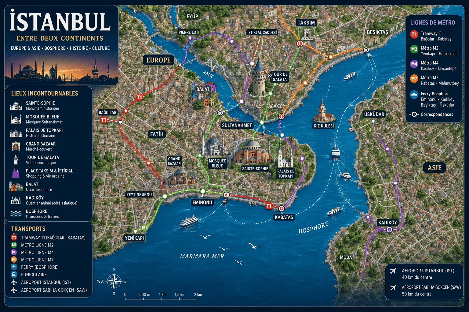Carte Istanbul