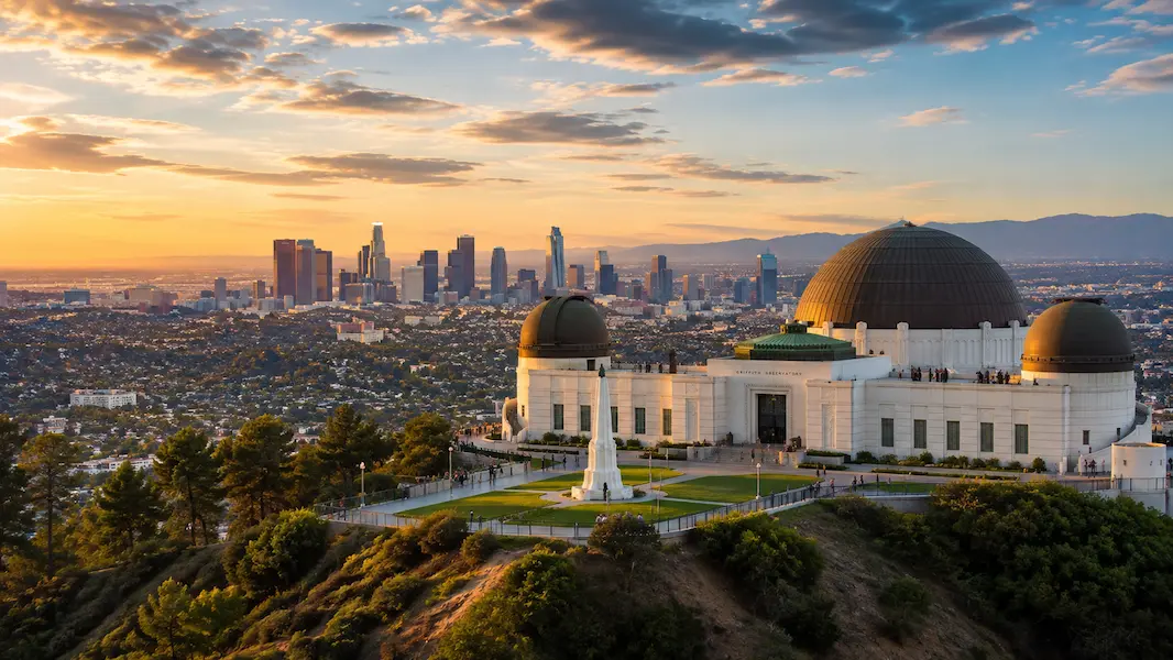 View of Los Angeles from Griffith Observatory