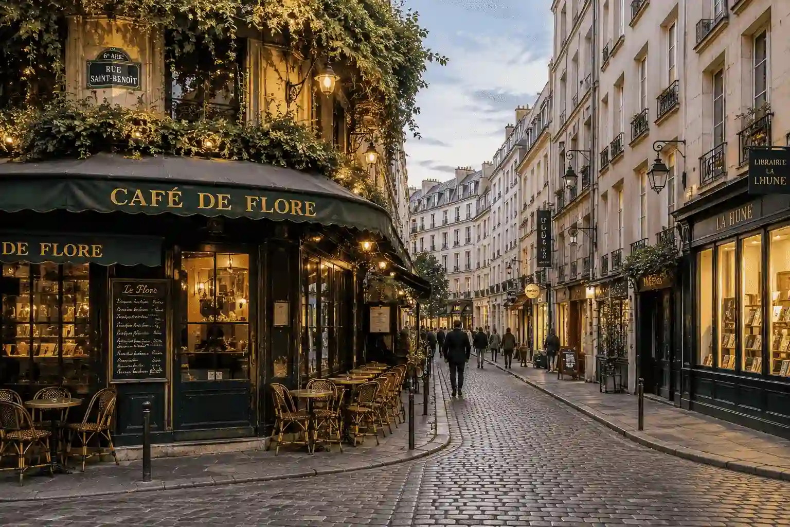 Restaurants in Le Marais and Saint-Germain