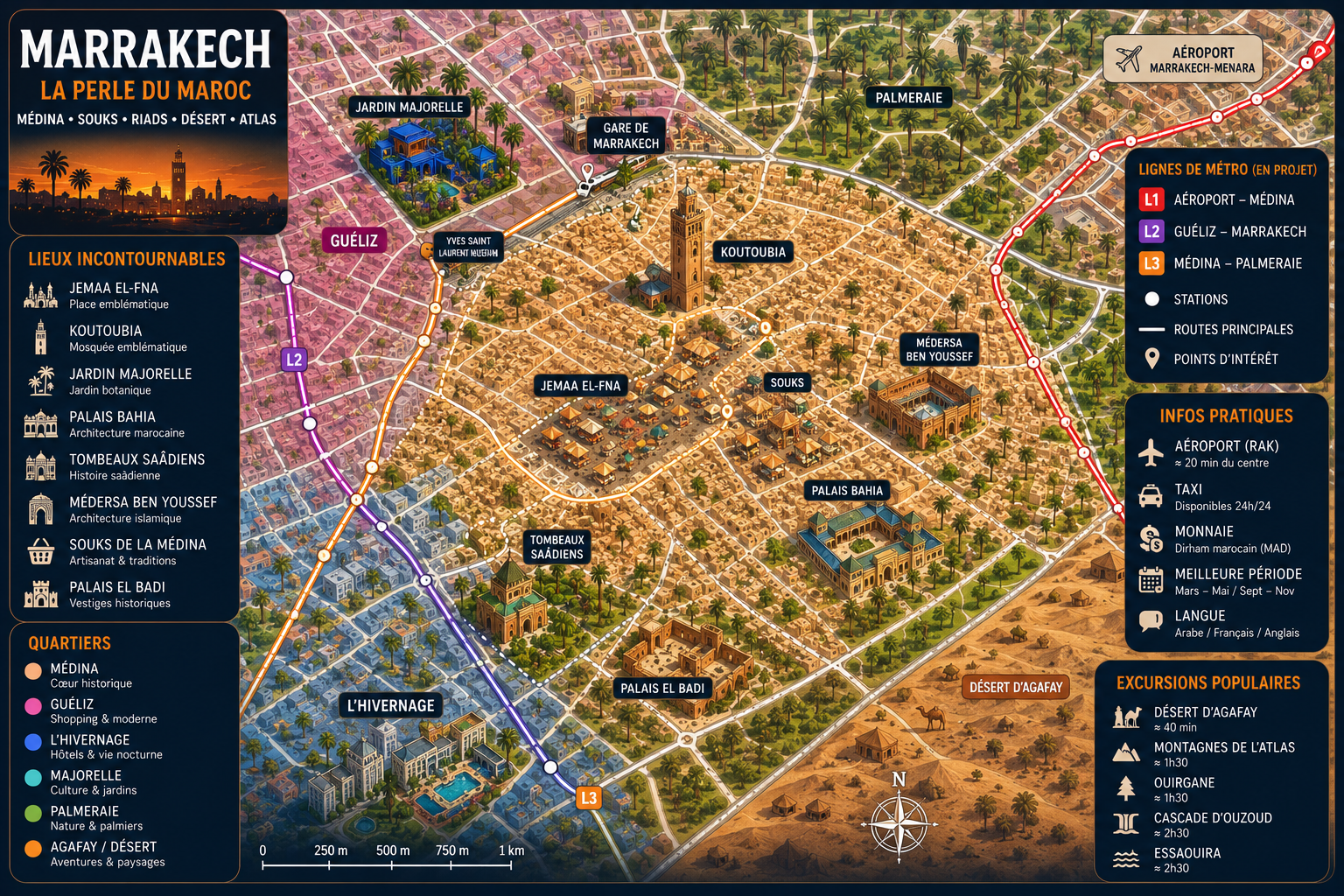 Carte Marrakech