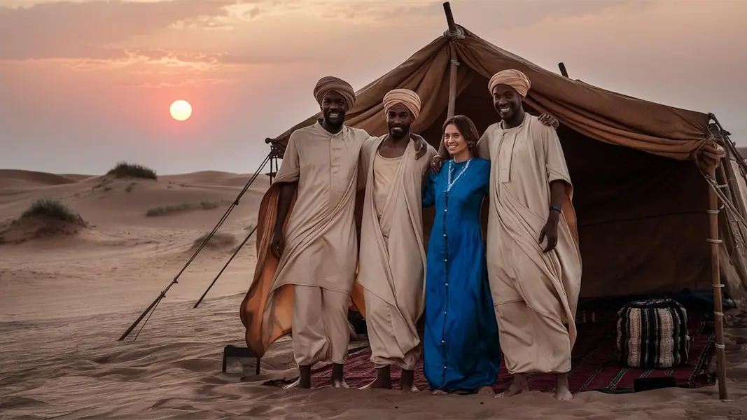 Désert du Sahara à Merzouga