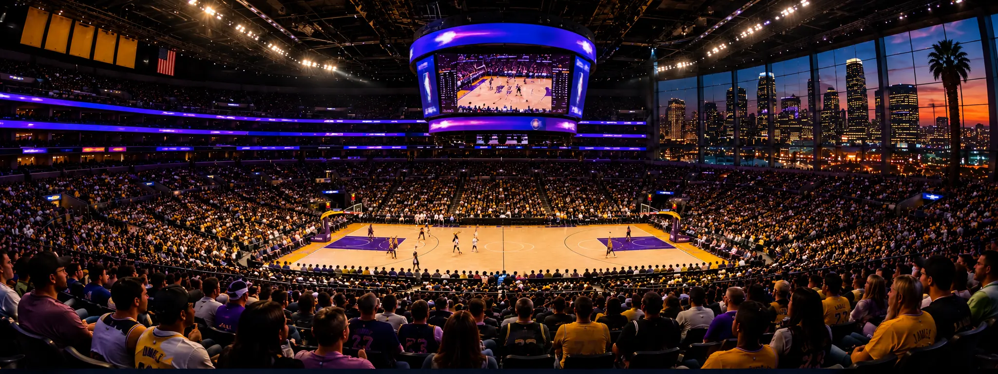 Match NBA aux États-Unis