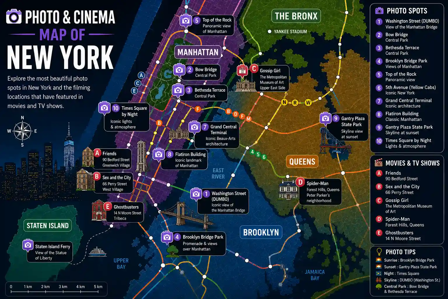 The Best Photo Spots in New York