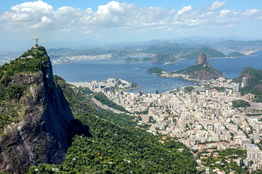 Sugarloaf Mountain cable car in Rio de Janeiro