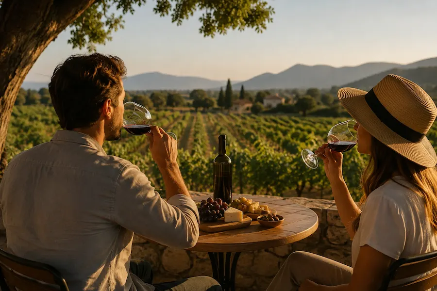 Dégustation de vins à Majorque