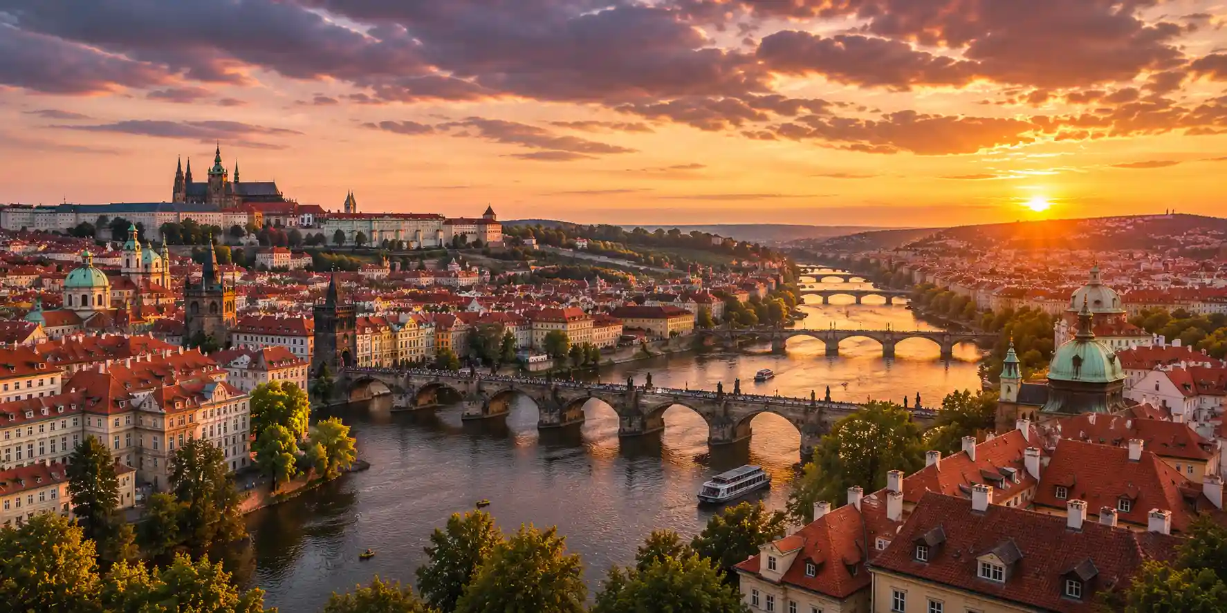Panorama Prague