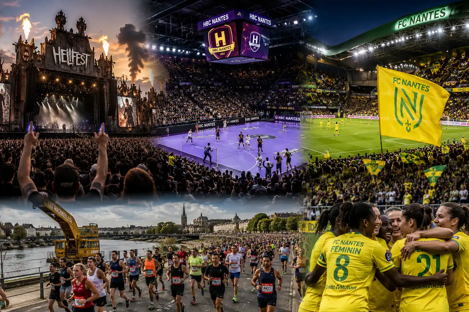 Sport et grands événements à Nantes
