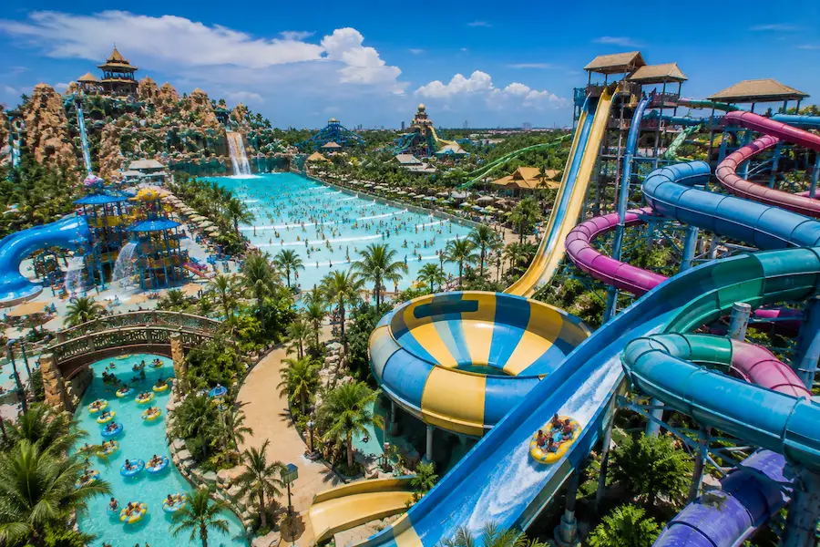Chimelong Water Park à Guangzhou en Chine