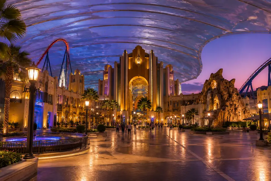 Warner Bros World Abu Dhabi aux Émirats arabes unis