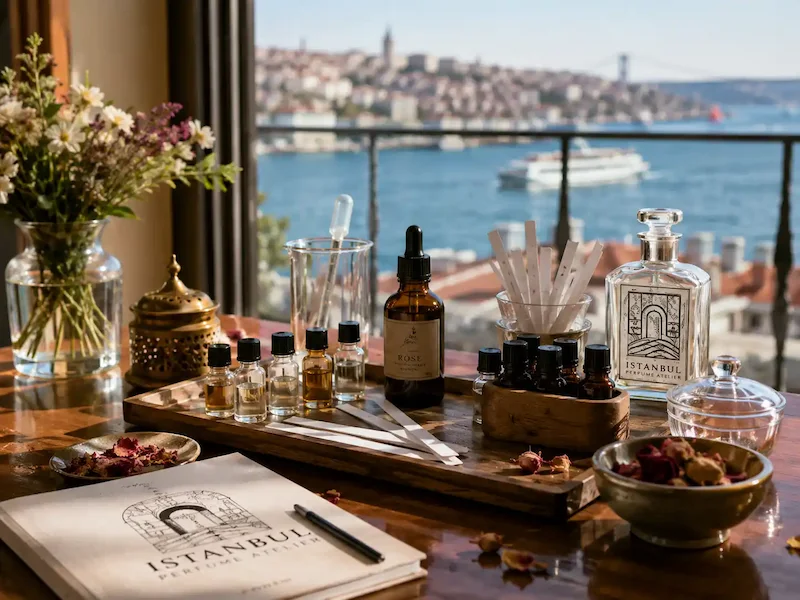 Atelier de création de parfum à Istanbul