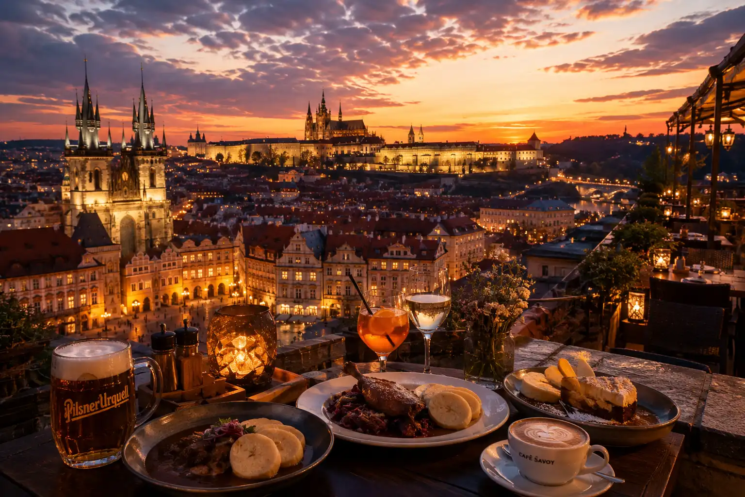 Gastronomie et restaurants à Prague