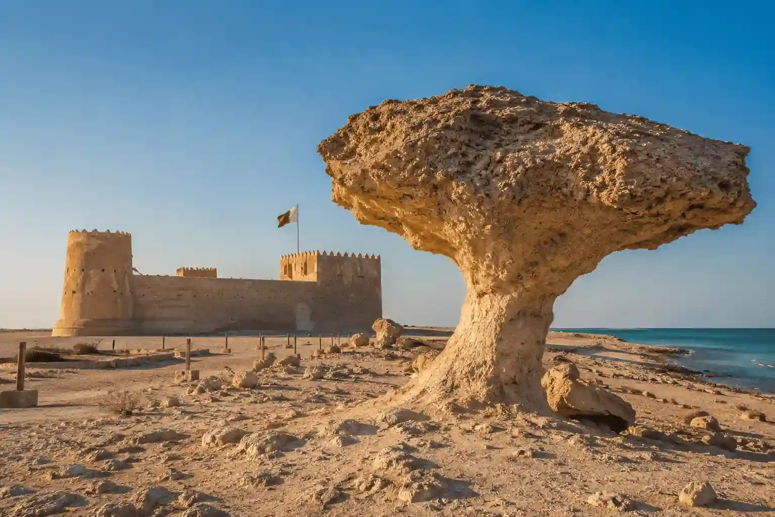 Al Zubarah Fort and Qatar Landscapes