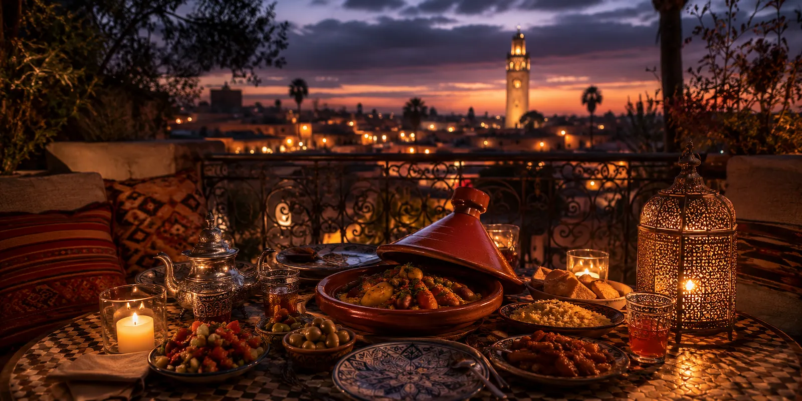 Gastronomie marocaine à Marrakech