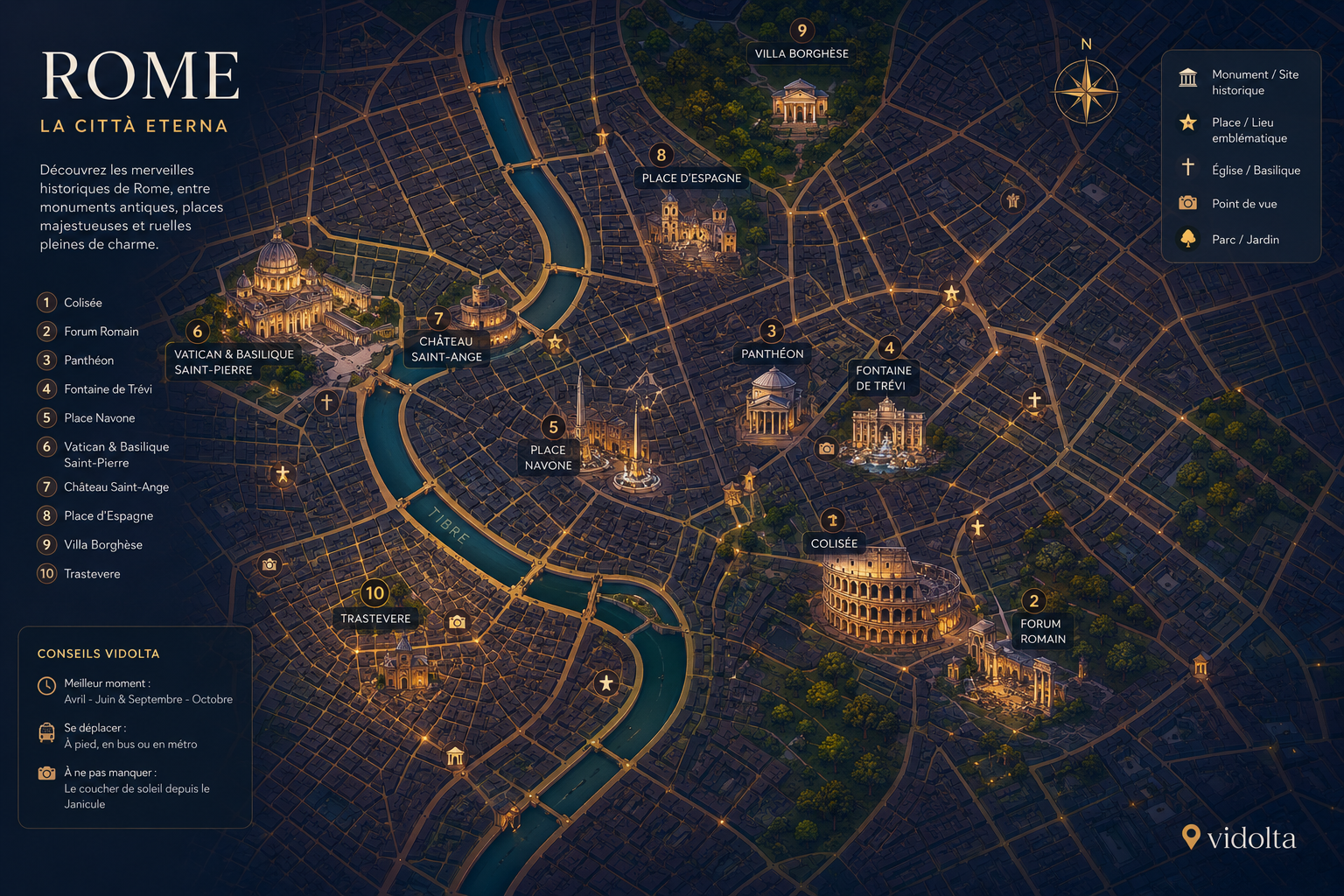 Carte Rome