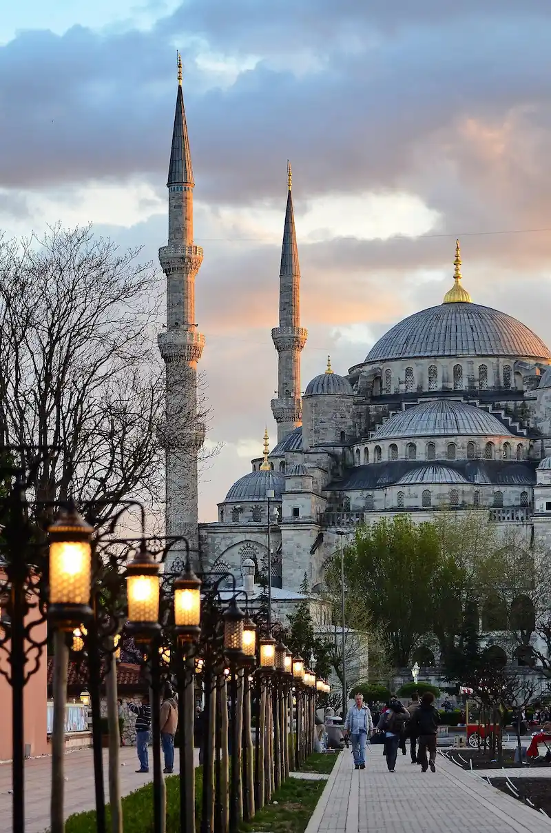 Sainte-Sophie et Mosquée Bleue à Istanbul