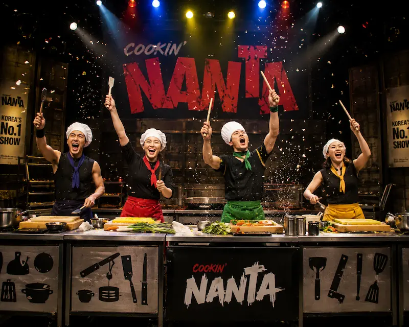 Spectacle NANTA à Séoul
