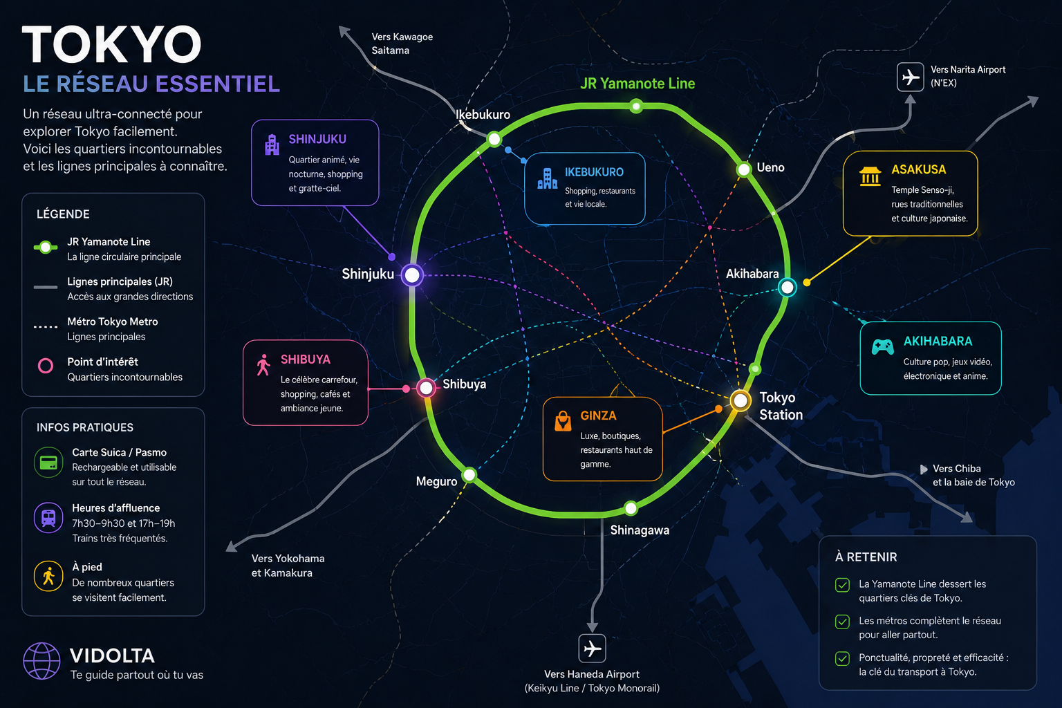 Carte Tokyo