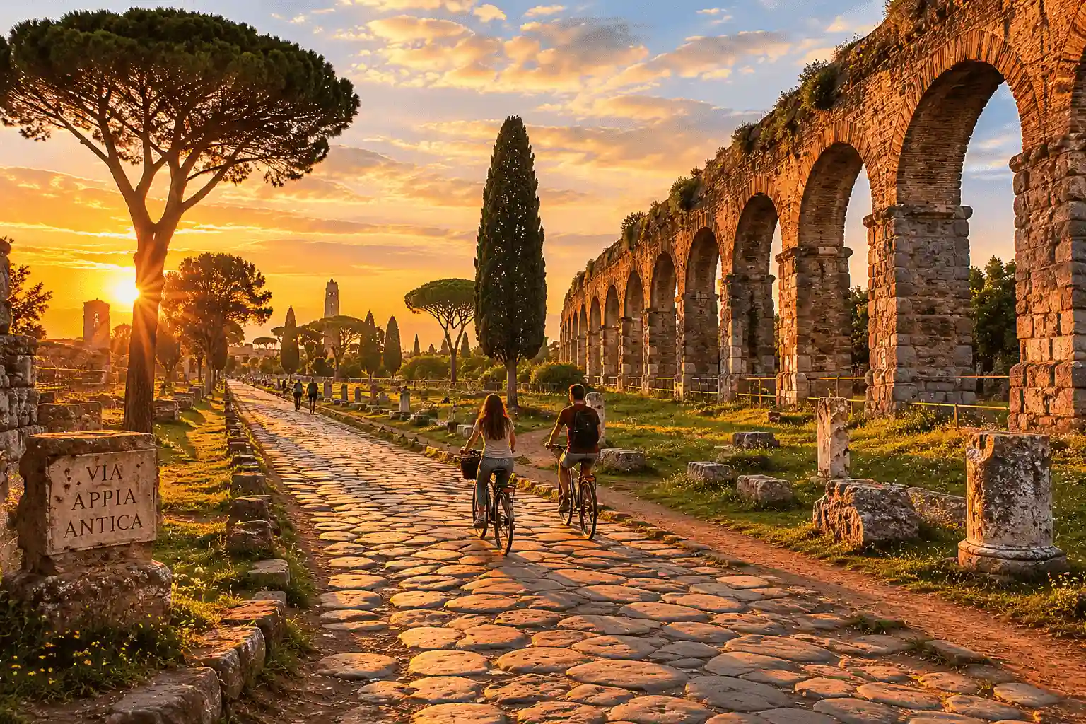 Appian Way and Roman Aqueducts