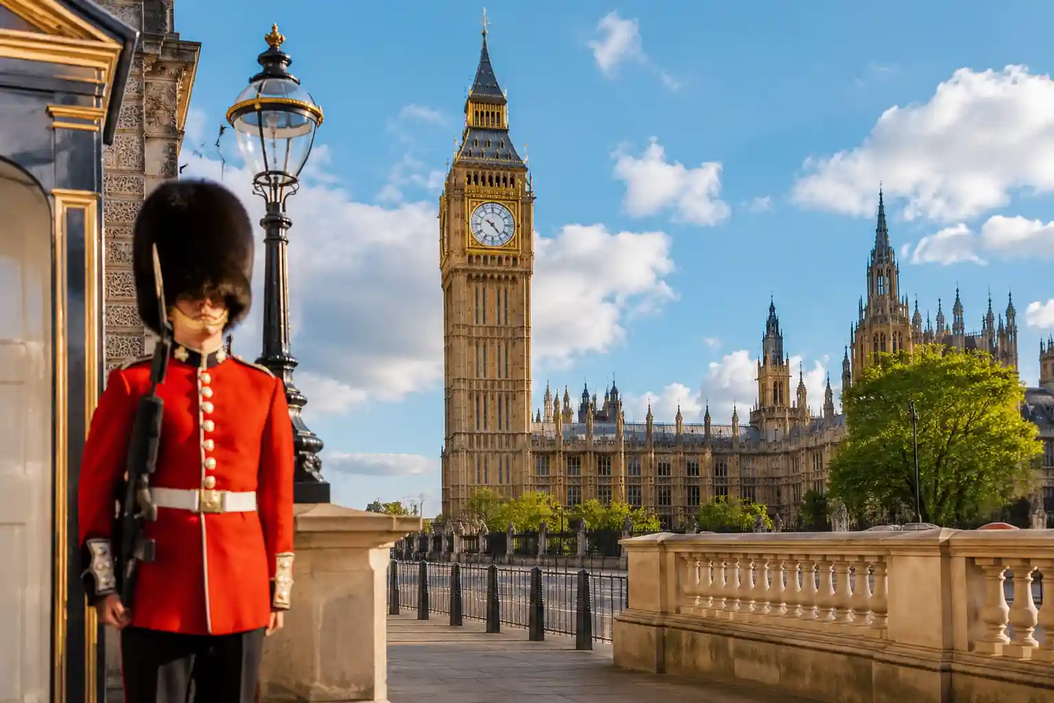 Westminster and Big Ben in London